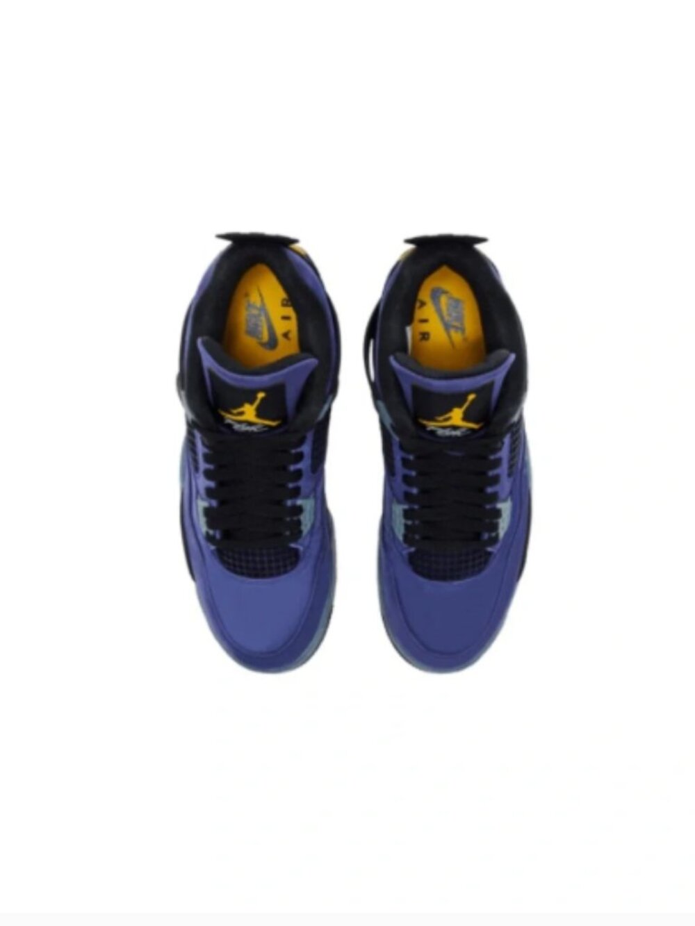 Nike Air Jordan 4 Retro Lakers - Picture 5 of 6